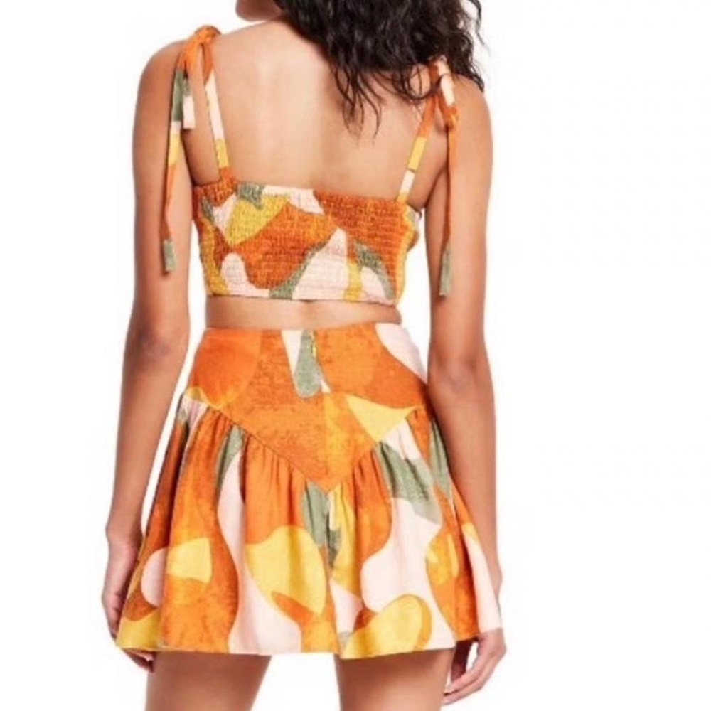 Fe Noel Mixed Paint Linen Summer Mini NWT